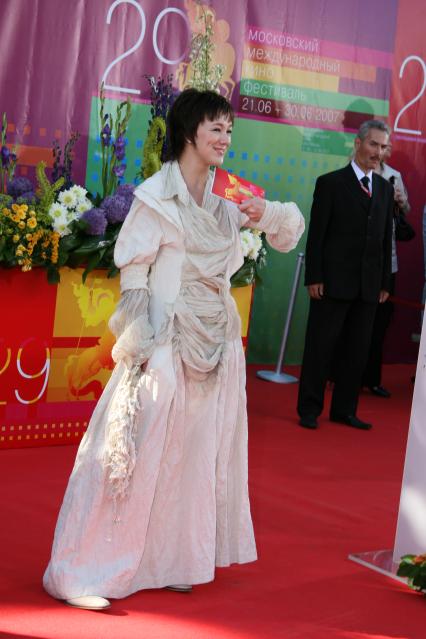 Диск2.Московский международный кинофестиваль 2007 год. Актриса Дарья Мороз 21 июня 2007 года.