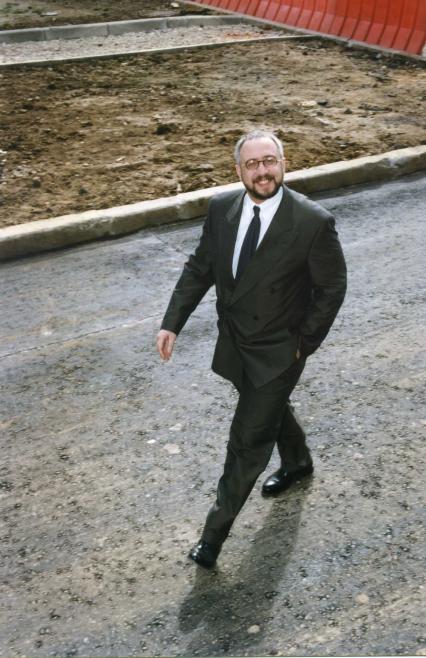 Диск8. Премия ТЭФИ-1997 Николай Сванидзе российский тележурналист историк профессор руководитель Института Массмедиа РГГУ