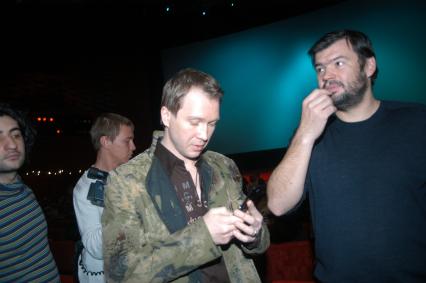 Диск21. Премьера фильма Охота на пиранью 2006 год. актер Миронов Евгений
