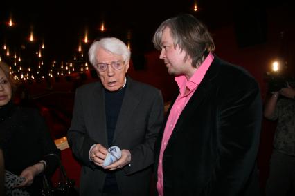 Диск25. Премьера фильма Юленька 2009 год. Олег Стриженов Александр Стриженов