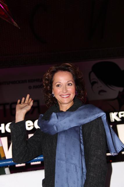 Диск27. Премьера фильма Москва я люблю тебя 2010 год . актриса Ольга Кабо