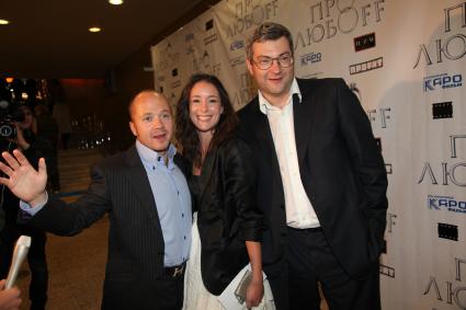 Диск29. Премьера фильма ПРО ЛЮБОFF 2010 год актер Стычкин Евгений актриса Сутулова Ольга вице-президент компании ТНК-ВР Владимир Руга
