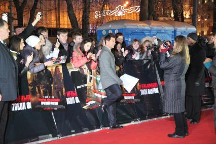 Диск33.Премьера фильма Миссия Невыполнима: Протокол Фантом 2011 год актер Том Круз