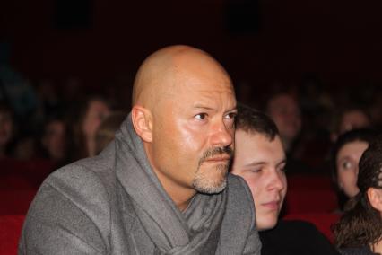 Диск33.Премьера фильма \"На крючке\" 2011 год. На снимке: режиссер Федрор Бондарчук.