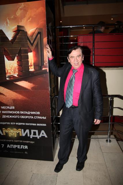 Диск34.Премьера фильма `ПираМММида`2011 год. На снимке: актер Владимир Пермяков.