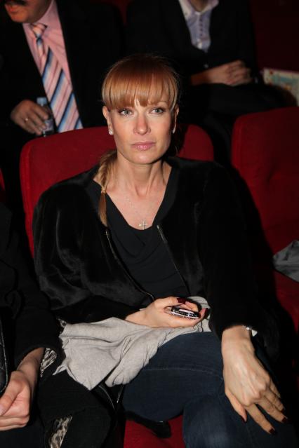 Диск34.Премьера фильма `ПираМММида`2011 год. На снимке: актриса Олеся Судзиловская.