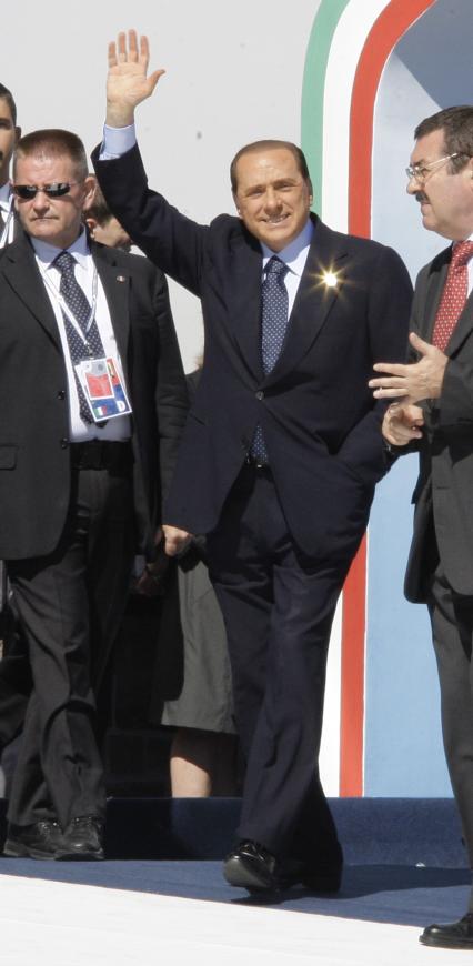 Саммит Группы восьми. Сильвио Берлускони.