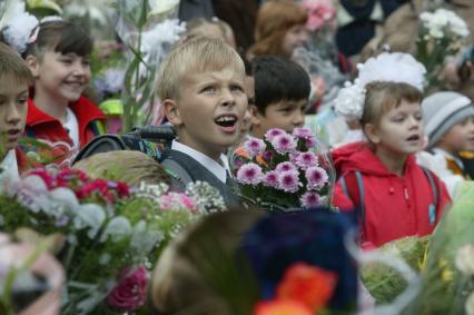 Первое сентября.