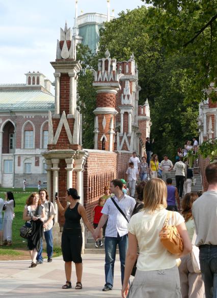 Государственный музей-заповедник \"Царицыно\", вход на Фигурный мост