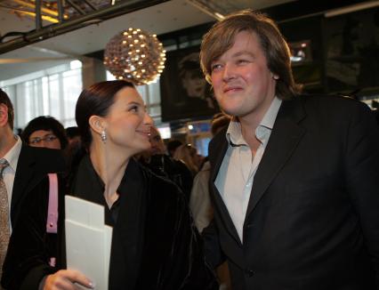 Супруги Стриженовы Екатерина и Александр телеведущие