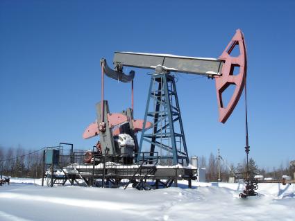 Февраль 2008г. Республика Коми объект Нефтяного месторождения нефтяная качалка