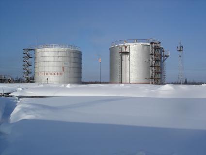 Февраль 2008г. Республика Коми объект Нефтяного месторождения