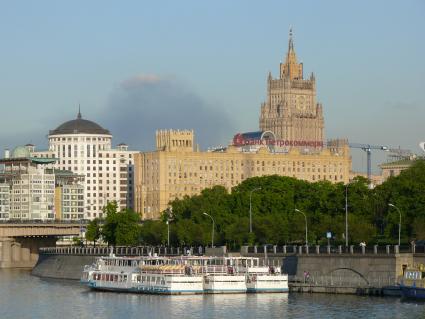 Москва Речной трамвай экскурсия прогулка по Москве реке