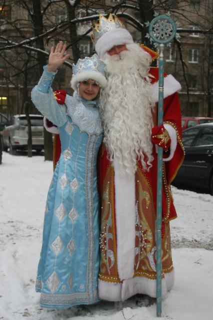 Дед Мороз и Снегурочка в КП.