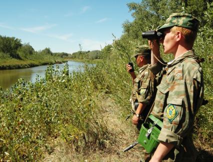 пограничники на границе