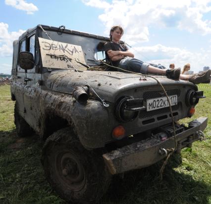 Грязный уазик на автоэкзотике