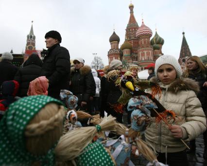 Масленица на Красной площади