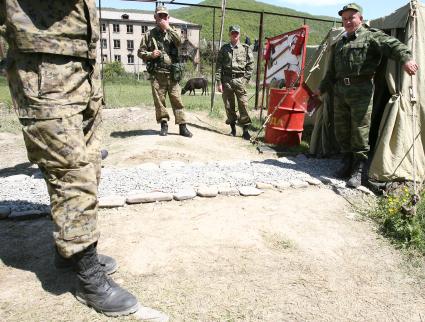 Погран застава в Южной Осетии