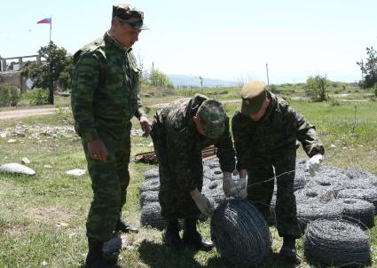 Погран застава в Южной Осетии