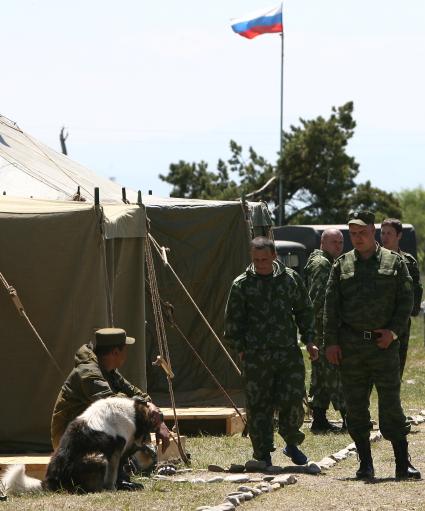 Погран застава в Южной Осетии