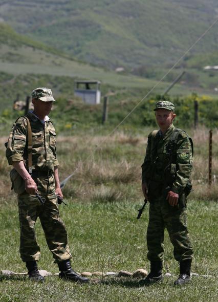 Погран застава в Южной Осетии