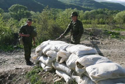 Граница Осетинско-Грузинская