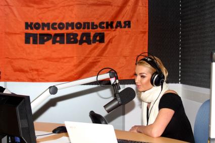 Волочкова Анастасия Юрьевна (род. 20 января 1976, Ленинград[1]) . бывшая балерина Мариинского и Большого театра, актриса. Лауреат многих премий. Заслуженная артистка России, народная артистка Карачаево-Черкесии.