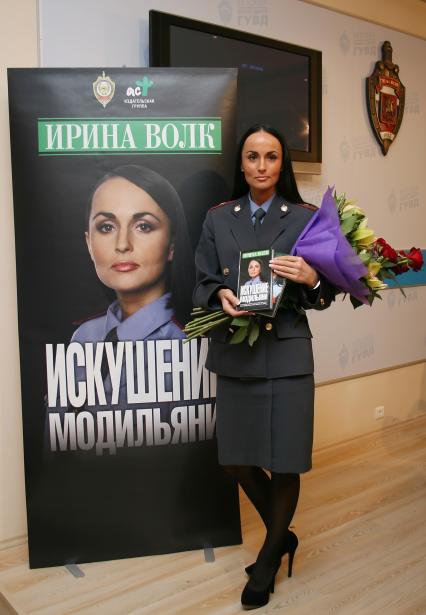 Майор милиции Ирина Волк написала новую книгу
