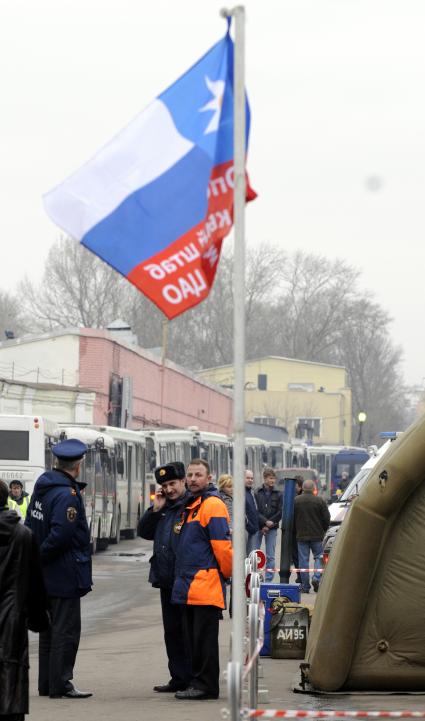 Штаб МЧС на Ленинградском вокзале.