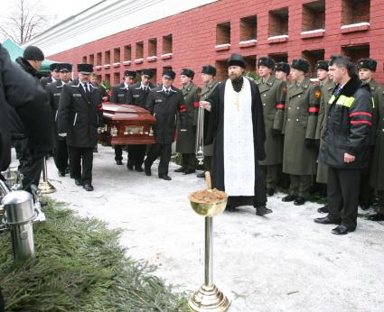 похороны Вячеслава Тихонова на Новодевичьем кладбище