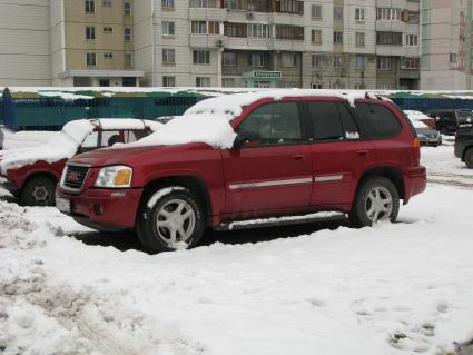 авто парковка стоянка снег зима снежный грязь