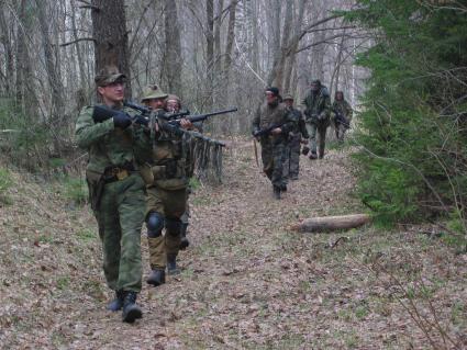 камуфляж армия страйкбол автомат военные учения