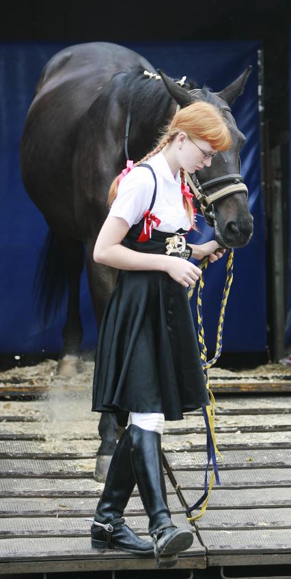 Сокольники 9ая Международная конная выставка \\\"Эквирос\\\" 18августа 2007 фото Нечаевой Наталии