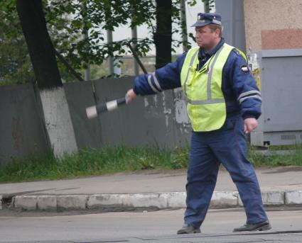 Регулировщик милиционер ДПС