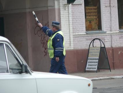 Регулировщик милиционер ДПС