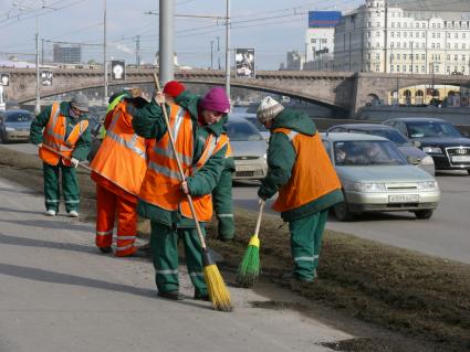 субботник уборка дворники