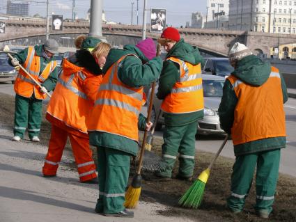 субботник уборка дворники