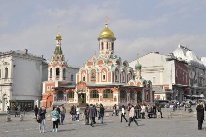 Собор Казанской иконы Божией Матери на Красной площади.