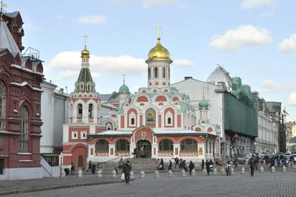 Собор Казанской иконы Божией Матери на Красной площади.