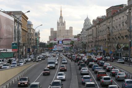 автомобильные пробки г.Москвы