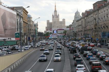 автомобильные пробки г. Москвы