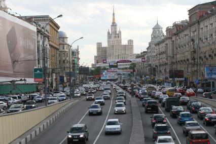 автомобильные пробки г.Москвы