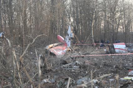 Самолет польского президента Леха Качиньского ТУ-154 разбился под Смоленском утром 10 апреля.