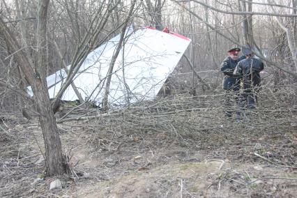 Самолет польского президента Леха Качиньского ТУ-154 разбился под Смоленском утром 10 апреля.