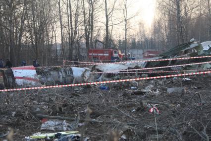 Самолет польского президента Леха Качиньского ТУ-154 разбился под Смоленском утром 10 апреля.