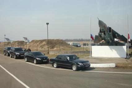 Самолет польского президента Леха Качиньского ТУ-154 разбился под Смоленском утром 10 апреля. Аэродром Смоленск северный