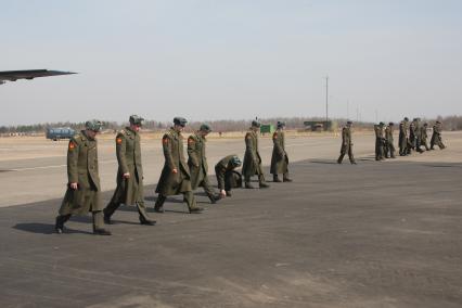 Самолет польского президента Леха Качиньского ТУ-154 разбился под Смоленском утром 10 апреля. Аэродром Смоленск северный