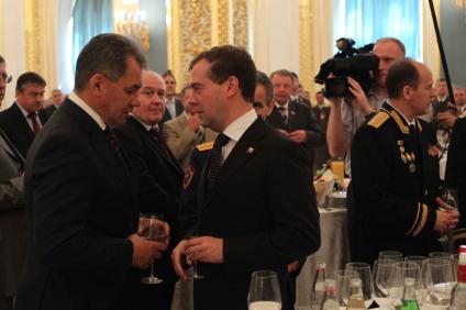 Дата: 30.06.2010, Время: 13:28. Выступление президента России Дмитрия Анатольевича Медведева на приеме выпускников высших военных учебных заведений.
