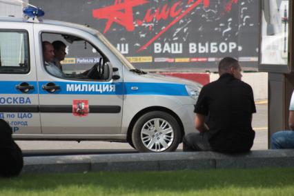 Милиция. Патруль.  Милиционеры. Патрулирование. Охрана.