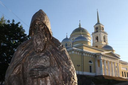 г. Осташков Россия Тверской области. 31 июля 2010 год. Женский монастырь.